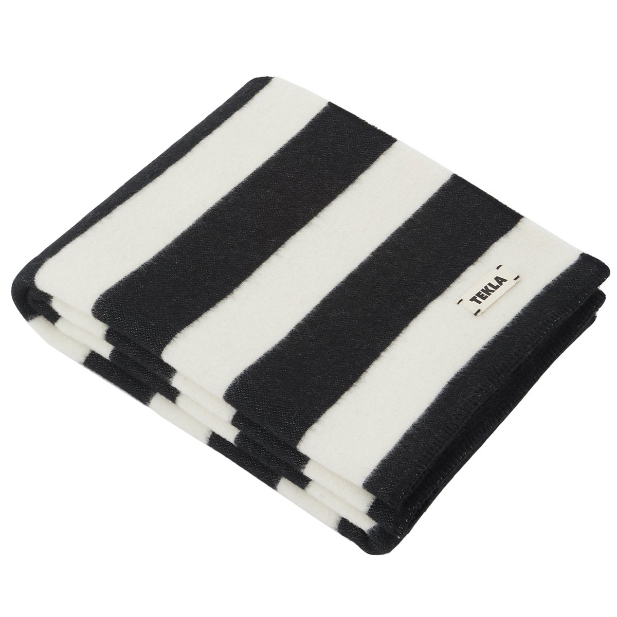 tekla-pure-new-wool-blanket-stripes-black-pre-used-design-franckly