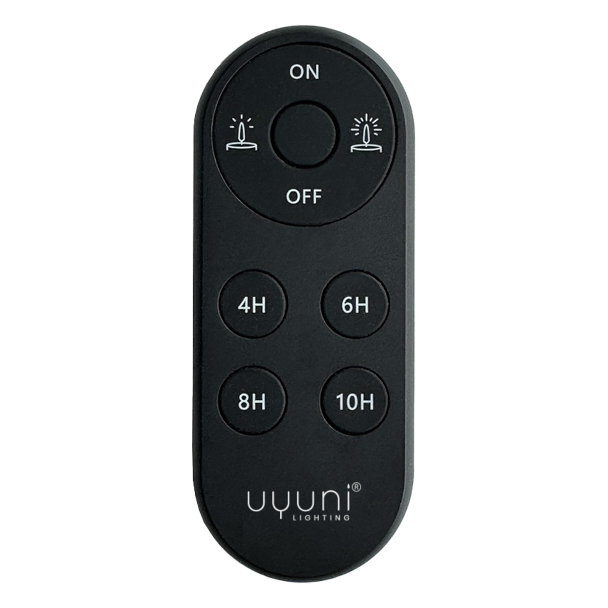Uyuni Lighting Remote control for LED candles, oval, black | Finnish ...