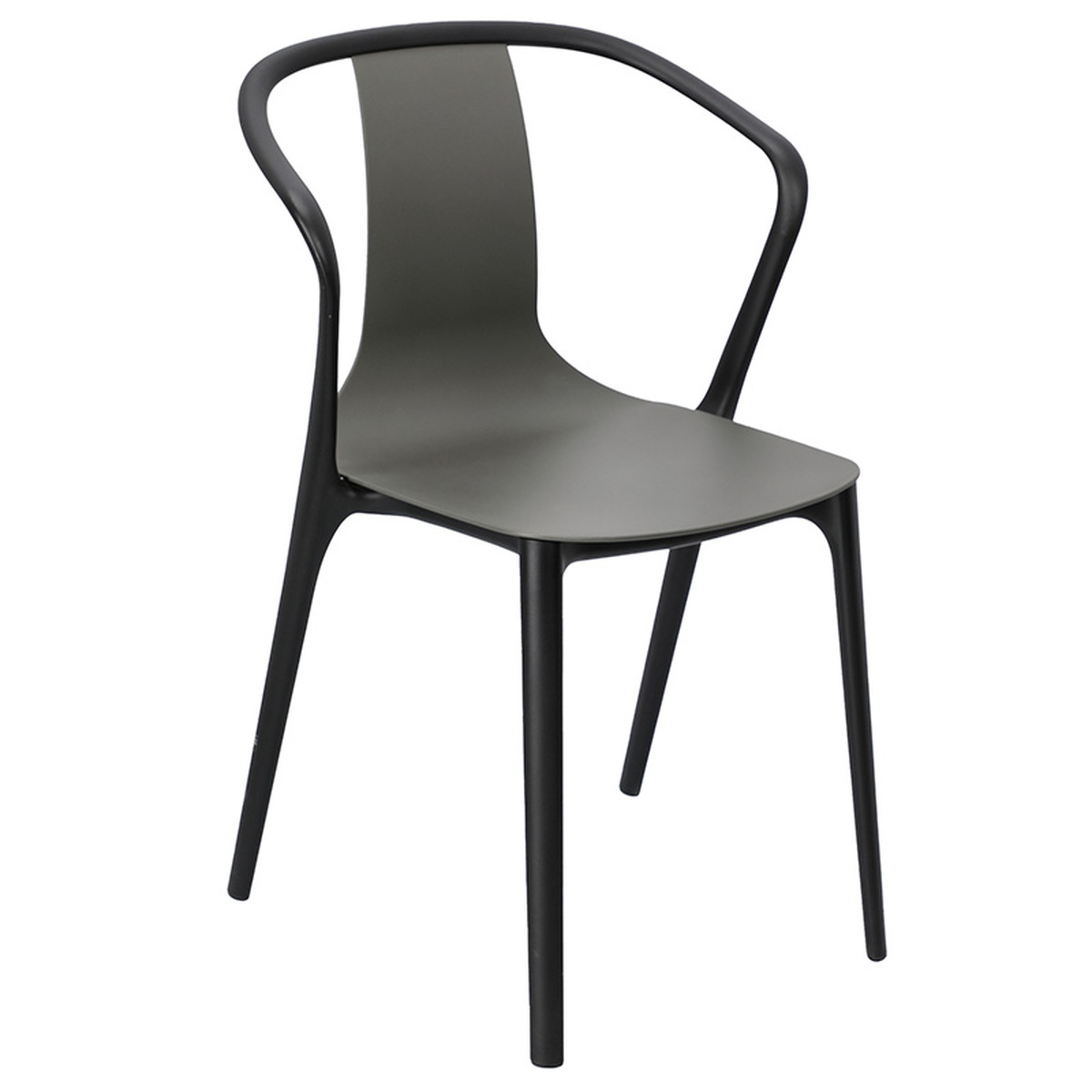 Vitra Belleville armchair basalt black Pre used design Franckly