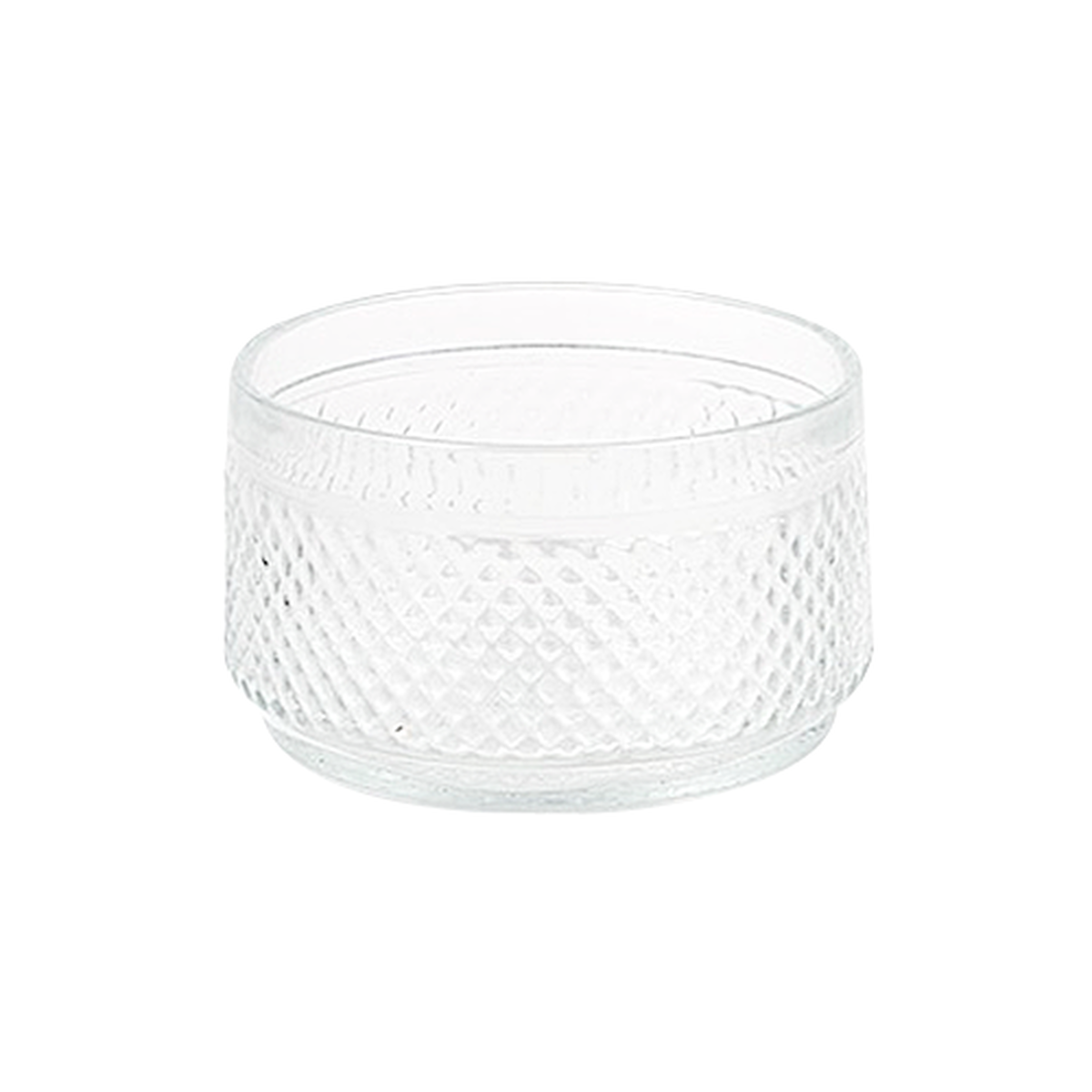 Riihimäen Lasi Assi dessert bowl, clear Preused design Franckly