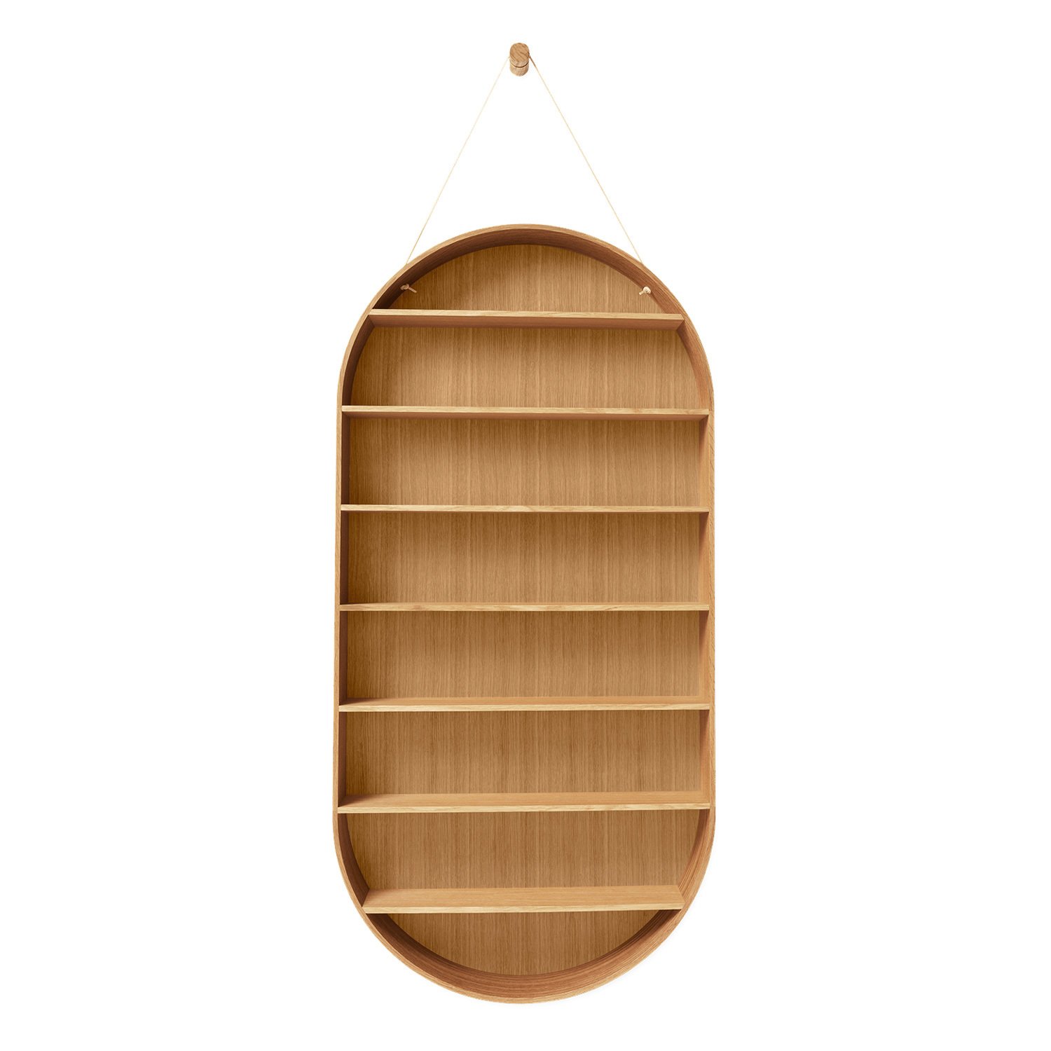ferm LIVING Oval Dorm, 110 cm, oiled oak | Finnish Design Shop