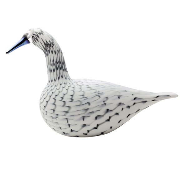 Iittala Birds by Toikka Whooper Swan, grey | Pre-used design 