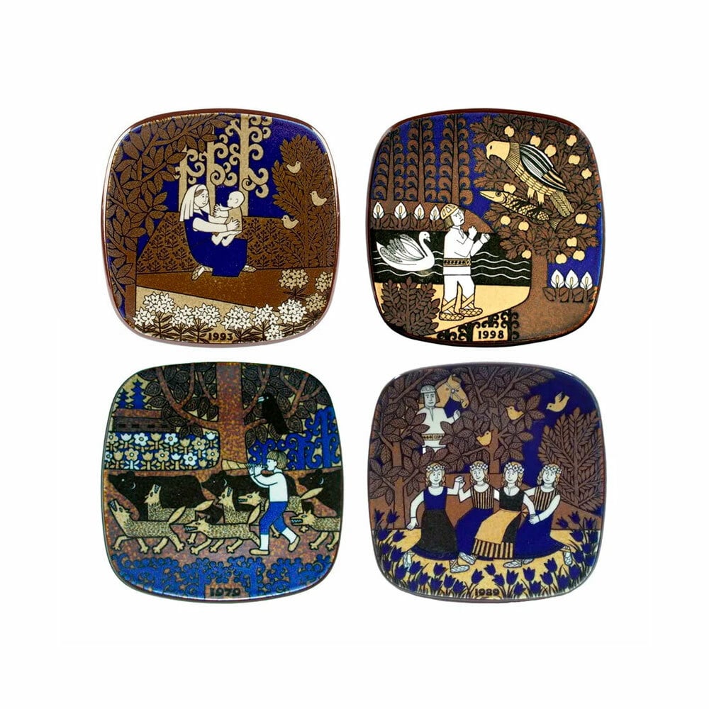 Arabia Kalevala annual plates Preused design Franckly