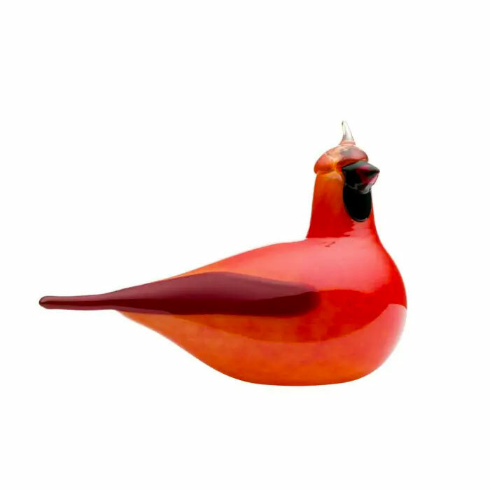 Nuutajärven Lasi Birds by Toikka Red Cardinal | Pre-used