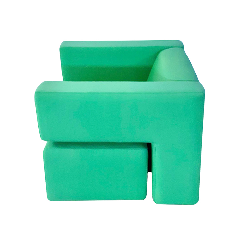 Mobel Oy Milo armchair, green | Pre-used design | Franckly