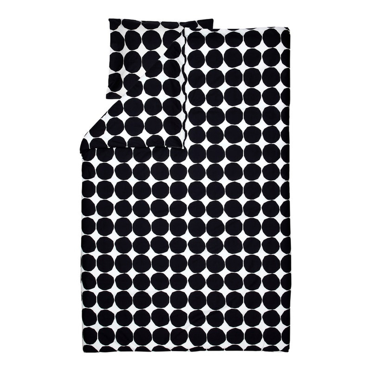 Marimekko Pienet Kivet duvet cover set, black - white | Pre-used design |  Franckly